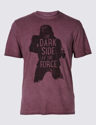 Pure Cotton Star Wars&trade; Slogan T-Shirt
